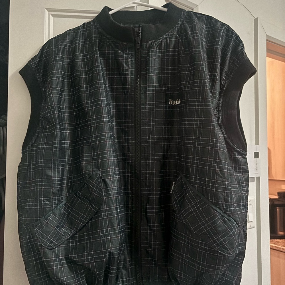 Black Checkered Jacket